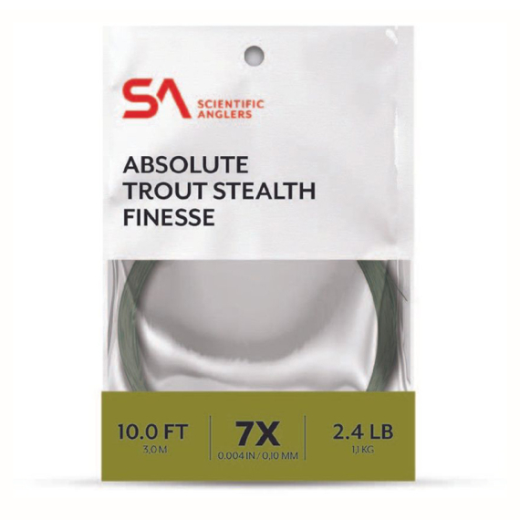 SA Absolute Trout Finesse Leader 12\' in the group Hooks & Terminal Tackle / Leaders & Leader Materials / Ready Made Leaders / Tapered Leaders at Sportfiskeprylar.se (138130r)