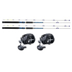 Okuma Magda Finn 7'0 15-30lbs w. Magda Pro 20DXT Trolling Combo 2-Pack