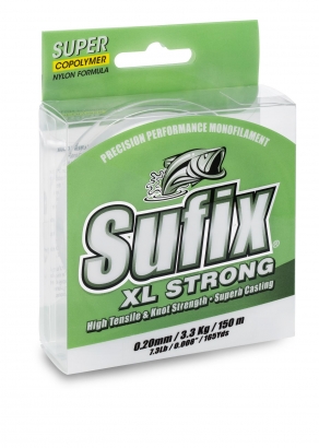 Sufix XL Strong 150m Mono Lina, 0,20 in the group Lines / Monofilament Lines at Sportfiskeprylar.se (100369NO)