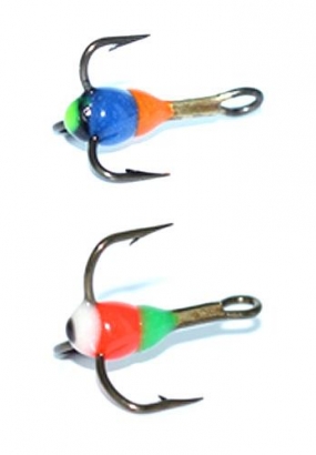 Glow Hook 2-pcs size 10 in the group Hooks & Terminal Tackle / Hooks / Ice Fishing jigging Hooks at Sportfiskeprylar.se (0000607000100007r)