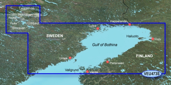 Garmin Bluechart G3 Vision 473S Övik-Haparanda in the group Marine Electronics & Boat / Charts & Maps at Sportfiskeprylar.se (010-C0817-00)