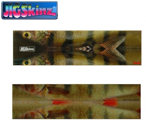 BFT JigSkinz - Perch in the group Tools & Accessories / Other Tools at Sportfiskeprylar.se (02-BFT-SK2)