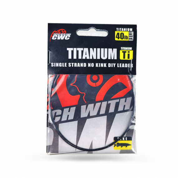 CWC Titanium No-Kink Leader Material in the group Hooks & Terminal Tackle / Leaders & Leader Materials / Leader Materials / Wire at Sportfiskeprylar.se (03-CWDT120r)