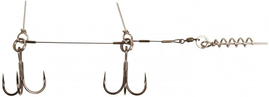 BFT Shallow Stinger Titanium in the group Hooks & Terminal Tackle / Stingers & Stinger Accessories / Stingers at Sportfiskeprylar.se (03-FHPTI2Sr)