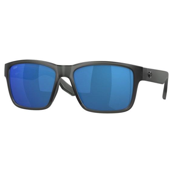 Costa Paunch Matte Smoke Crystal Blue Mirror 580P in the group Clothes & Shoes / Eyewear / Polarized Sunglasses at Sportfiskeprylar.se (06S9049-90490557)