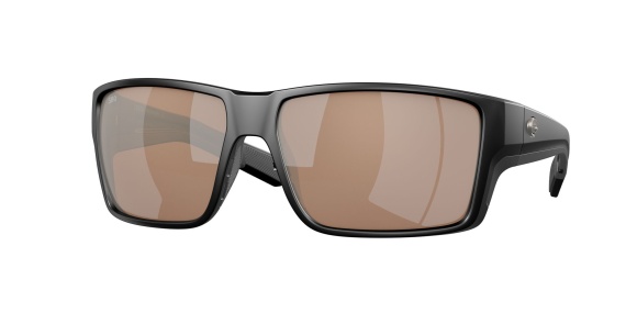 Costa Reefton Pro Matte Black Copper Silver Mirror 580G in the group Clothes & Shoes / Eyewear / Polarized Sunglasses at Sportfiskeprylar.se (06S9080-90800363)