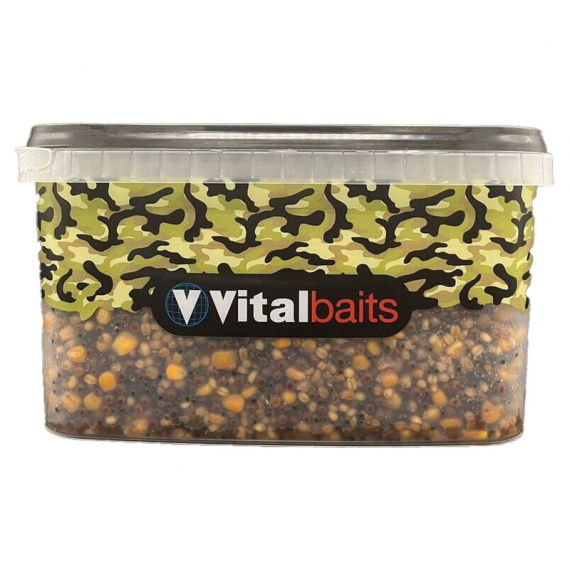 Vital Baits Prepared Particles Mix Bucket 3kg in the group Lures / Boilies, Hook Baits & Groundbait / Particles at Sportfiskeprylar.se (08-0016)