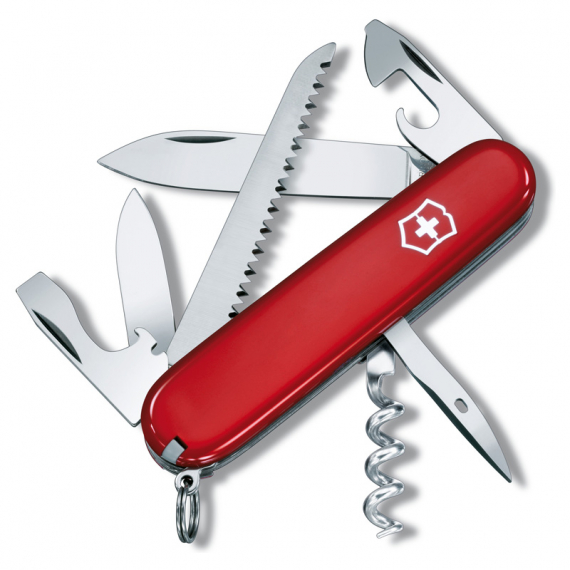 Victorinox Pocket Knife Swiss Army Camper Red in the group Tools & Accessories / Multi-Tools at Sportfiskeprylar.se (1-3613)