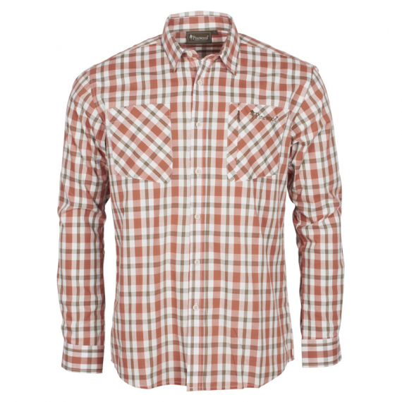 Pinewood Glenn Shirt Terracotta/Brown in the group Clothes & Shoes / Clothing / Shirts at Sportfiskeprylar.se (1-53370809006r)