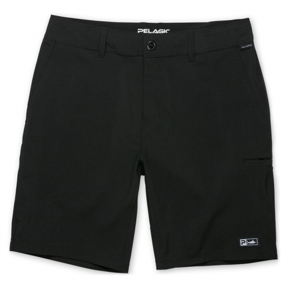 Pelagic Mako Hybrid Solid Short Black in the group Clothes & Shoes / Clothing / Shorts at Sportfiskeprylar.se (1001213002-BLKr)