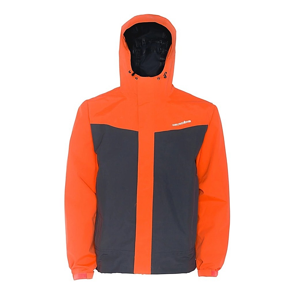 Grundéns Full Share Jacket Orange/Grey in the group Clothes & Shoes / Clothing / Jackets / Rain Jackets at Sportfiskeprylar.se (10044-802-0013r)