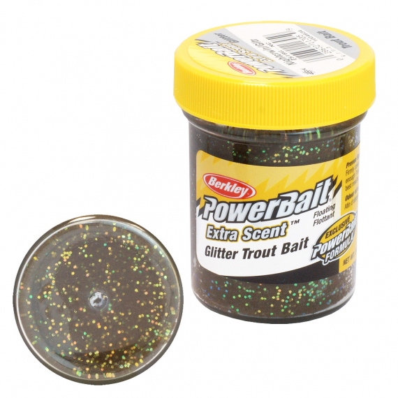 Powerbait Glitter Trout Bait 50g Nightcrawler in the group Lures / Boilies, Hook Baits & Groundbait / Paste & Trout Dough at Sportfiskeprylar.se (1004934)