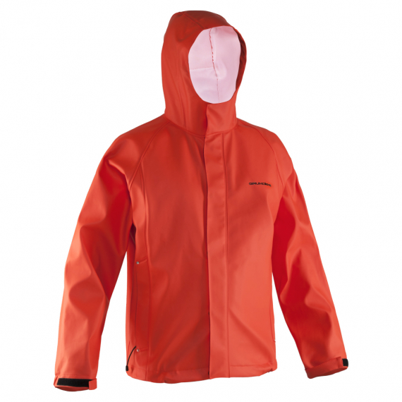 Grundéns Neptune 319 Hooded Jacket - Orange, L in the group Clothes & Shoes / Clothing / Jackets / Rain Jackets at Sportfiskeprylar.se (10079-800-0015)