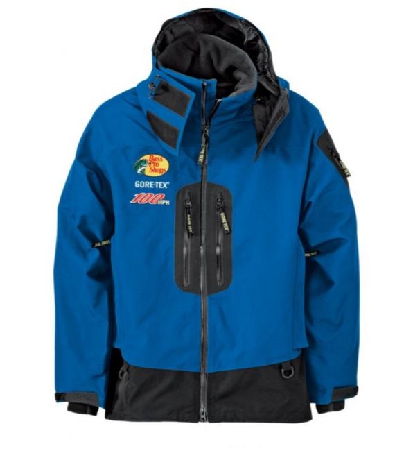 Bass Pro 100MPH GORE-TEX Rain Parka Nautical Blue in the group Clothes & Shoes / Clothing / Jackets at Sportfiskeprylar.se (100mphparka-nautblue)