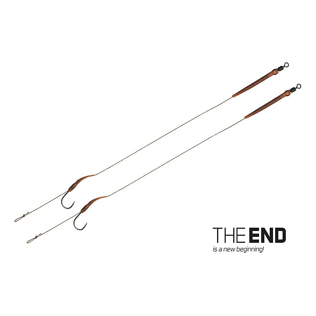 Delphin The End Boilie Rig 2pcs in the group Hooks & Terminal Tackle / Ready-Made Rigs at Sportfiskeprylar.se (101004307r)