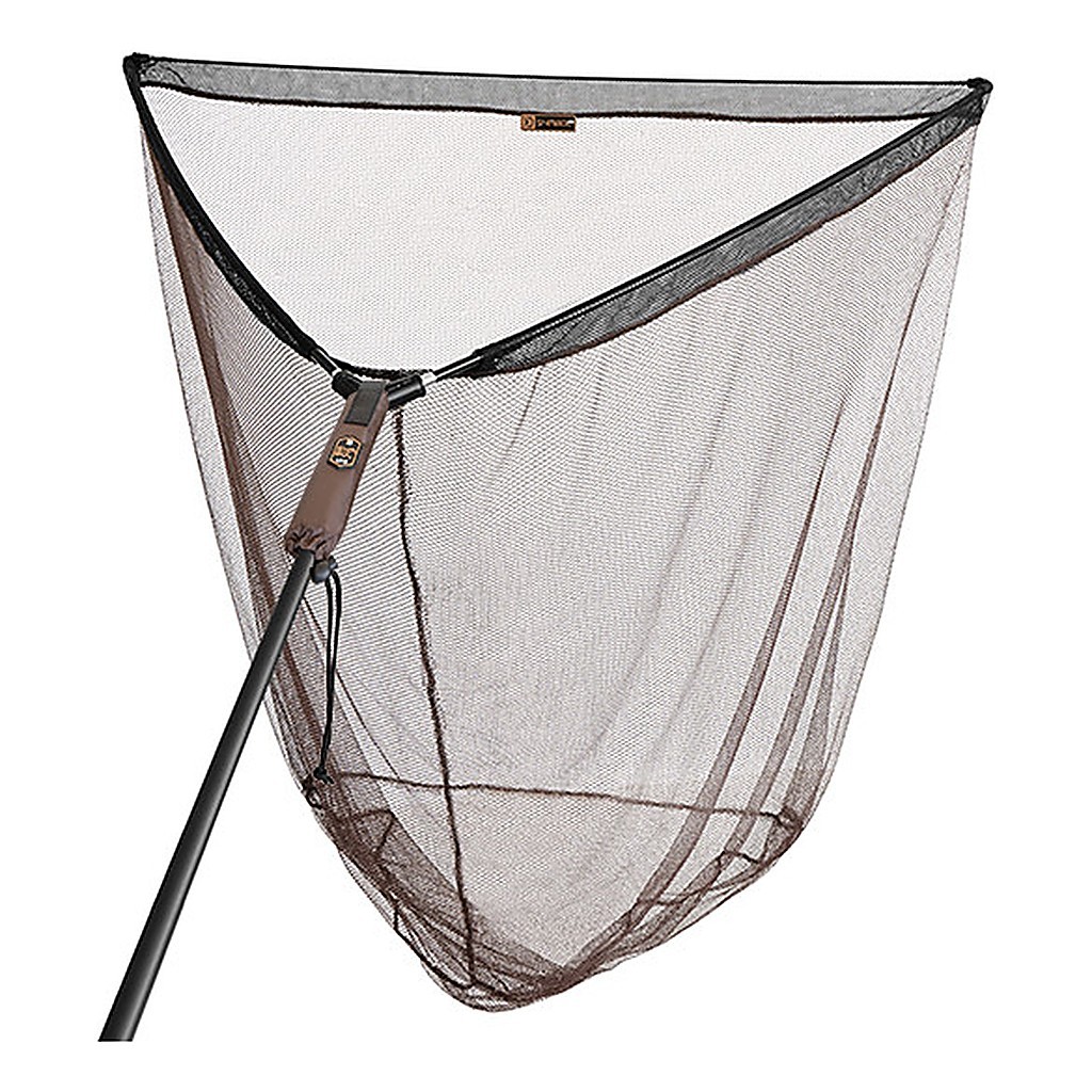 Delphin Folding Carp Net 100x100 cm/1.8 m/2-piece in the group Tools & Accessories / Fishing Nets / Specimen Landing Nets & Accessories at Sportfiskeprylar.se (101004526)