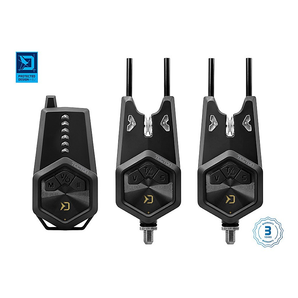 Delphin Bite Alarm Set Tecton in the group Tools & Accessories / Bite Alarms & Indicators / Bite Alarms at Sportfiskeprylar.se (101004655r)