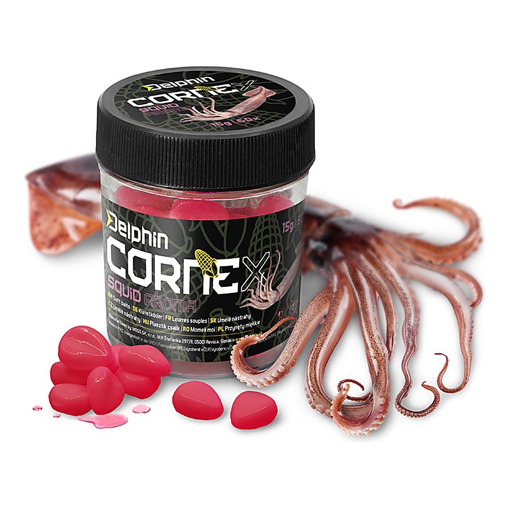 Delphin Artificial Bait Cornex Pop Up 60-pack - Squid