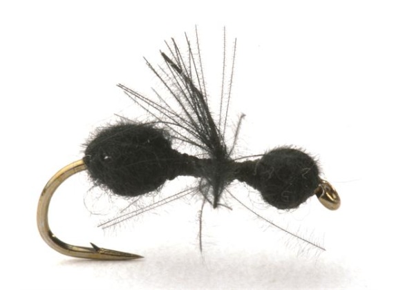 Guideline CDC Black Ant / Myra # 14 in the group Lures / Flies / Dry Flies at Sportfiskeprylar.se (101211GL)
