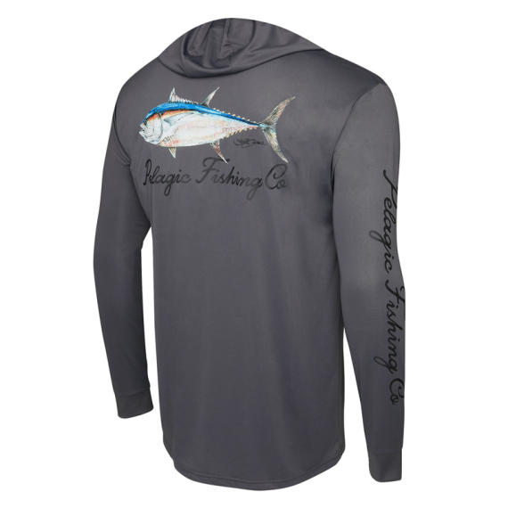 Pelagic AquaTek Hooded - Goione BFT GRA in the group Clothes & Shoes / Clothing / Sweaters / Hoodies at Sportfiskeprylar.se (1015243005-GRA-Sr)