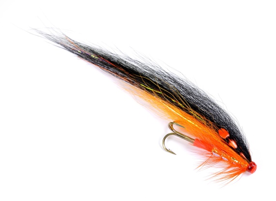 Orange Posh Sunray in the group Lures / Flies / Salmon Flies at Sportfiskeprylar.se (101889GLr)