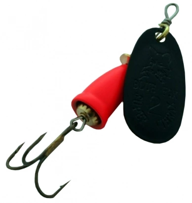 Blue Fox Vibrax Fluorescent BFF Nr 2 BKFR in the group Lures / Inline Spinners at Sportfiskeprylar.se (102182NO)