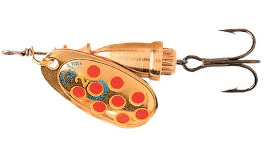 Blue Fox Vibrax Hot Pepper BFS Nr 4 GYR in the group Lures / Inline Spinners at Sportfiskeprylar.se (102278NO)