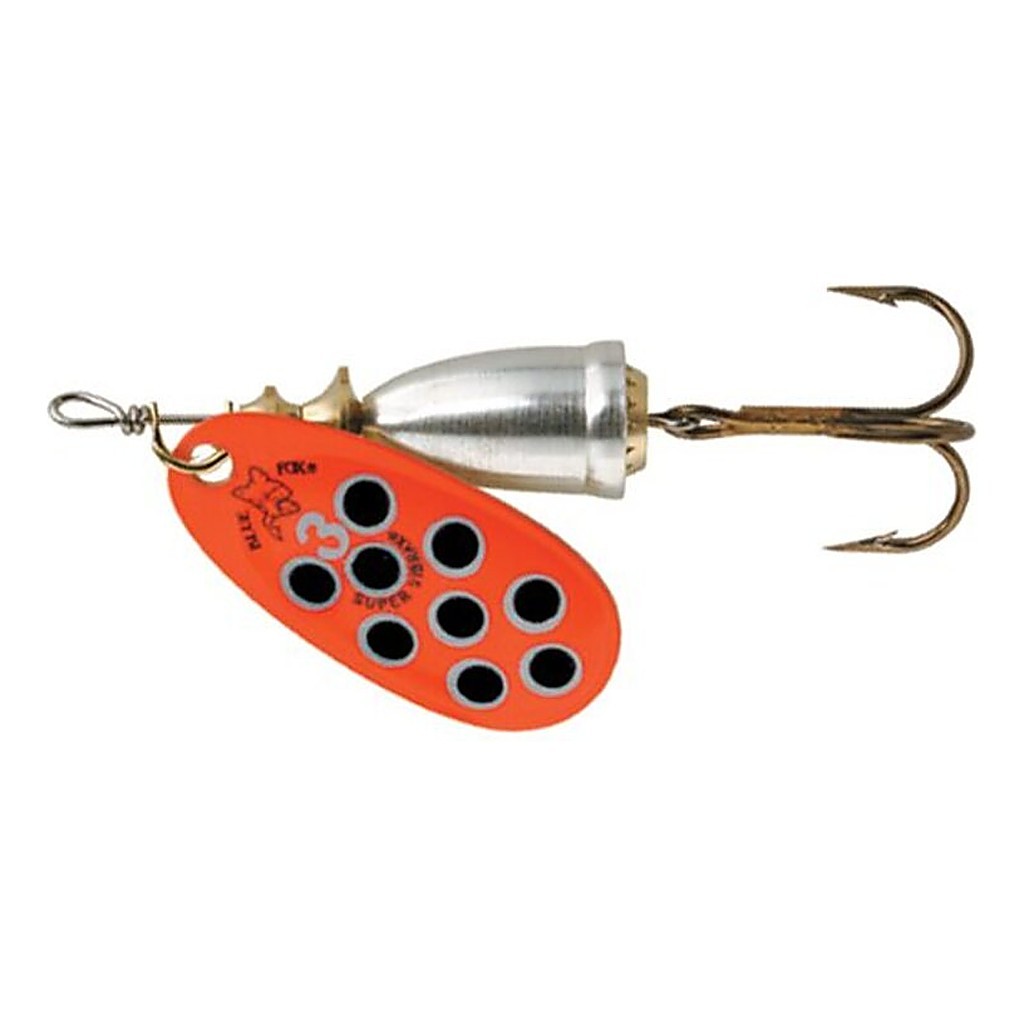 Blue Fox Vibrax Hot Pepper BFS Nr 4 RBS in the group Lures / Spinners / Inline Spinner at Sportfiskeprylar.se (102279NO)