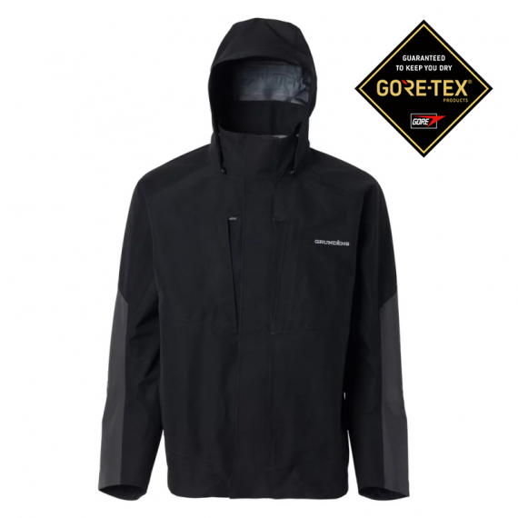 Grundéns Buoy X Gore-tex Jacket Black - S in the group Clothes & Shoes / Clothing / Jackets / Shell Jackets at Sportfiskeprylar.se (10315-001-0013)