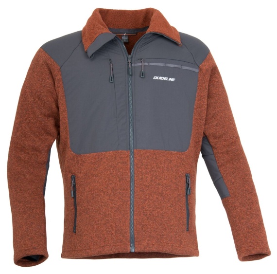 Guideline Alta Fleece Jacket Brick in the group Clothes & Shoes / Clothing / Sweaters / Fleece sweaters at Sportfiskeprylar.se (104426GLr)