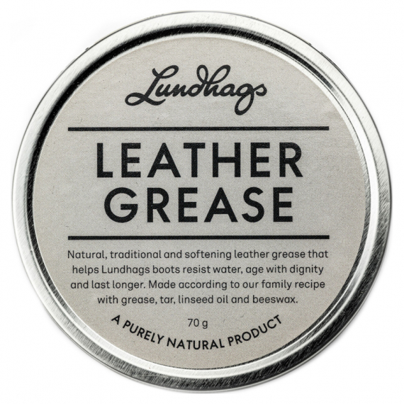 Lundhags Leather Grease Standard in the group Clothes & Shoes / Footwear / Shoe Care & Accessories / Impregnation & Shoe grease at Sportfiskeprylar.se (1050111-000-OS)