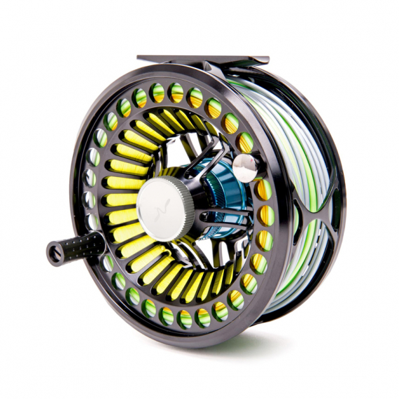 Guideline Vosso Glossy Slate Black NT8 in the group Reels / Fly Reels & Extra Spools / Fly Reels at Sportfiskeprylar.se (105479GLr)