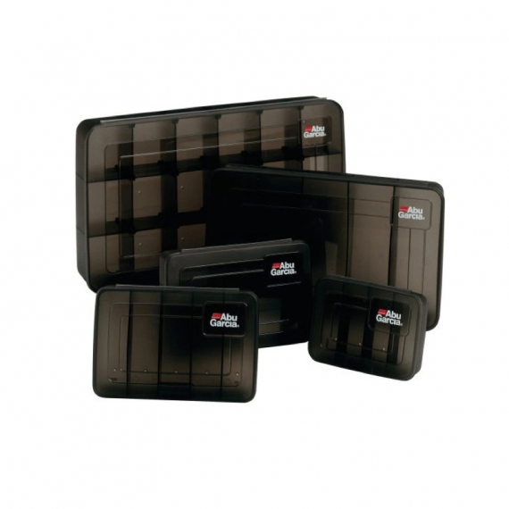 Abu Betesask Spinner transp Grey in the group Storage / Tackle Boxes / Lure Boxes at Sportfiskeprylar.se (1056584)