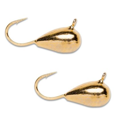 Volfram Mormyska 2-pack Stl 5 Colour 2st Gold in the group Lures / Ice Jigging Lures / Mormyskas at Sportfiskeprylar.se (105776NO)