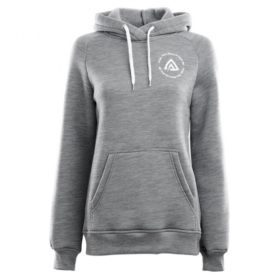 Aclima FleeceWool Hoodie 20/21 Woman Grey Melange in the group Clothes & Shoes / Clothing / Sweaters at Sportfiskeprylar.se (105919r)