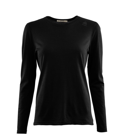 Aclima LightWool Undershirt Long Sleeve Jet Black in the group Clothes & Shoes / Clothing / Layering & Underwear / Base Layer Tops at Sportfiskeprylar.se (106740r)