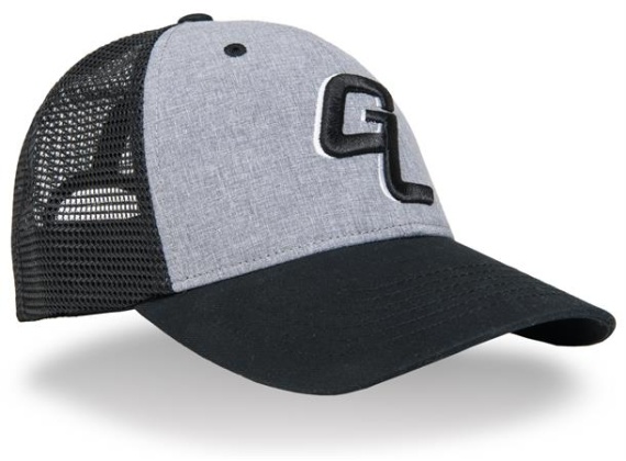 Guideline Logo Cap - Heather Grey/Black in the group Clothes & Shoes / Caps & Headwear / Caps / Snapback Caps at Sportfiskeprylar.se (106908GL)