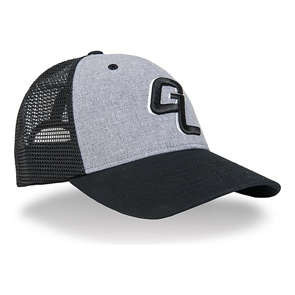 Guideline Logo Cap - Heather Grey/Black in the group Clothes & Shoes / Caps & Headwear / Caps / Snapback Caps at Sportfiskeprylar.se (106908GL)