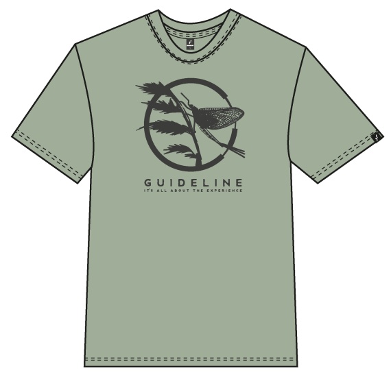 Guideline The Mayfly ECO T-Shirt in the group Clothes & Shoes / Clothing / T-shirts at Sportfiskeprylar.se (107030GLr)