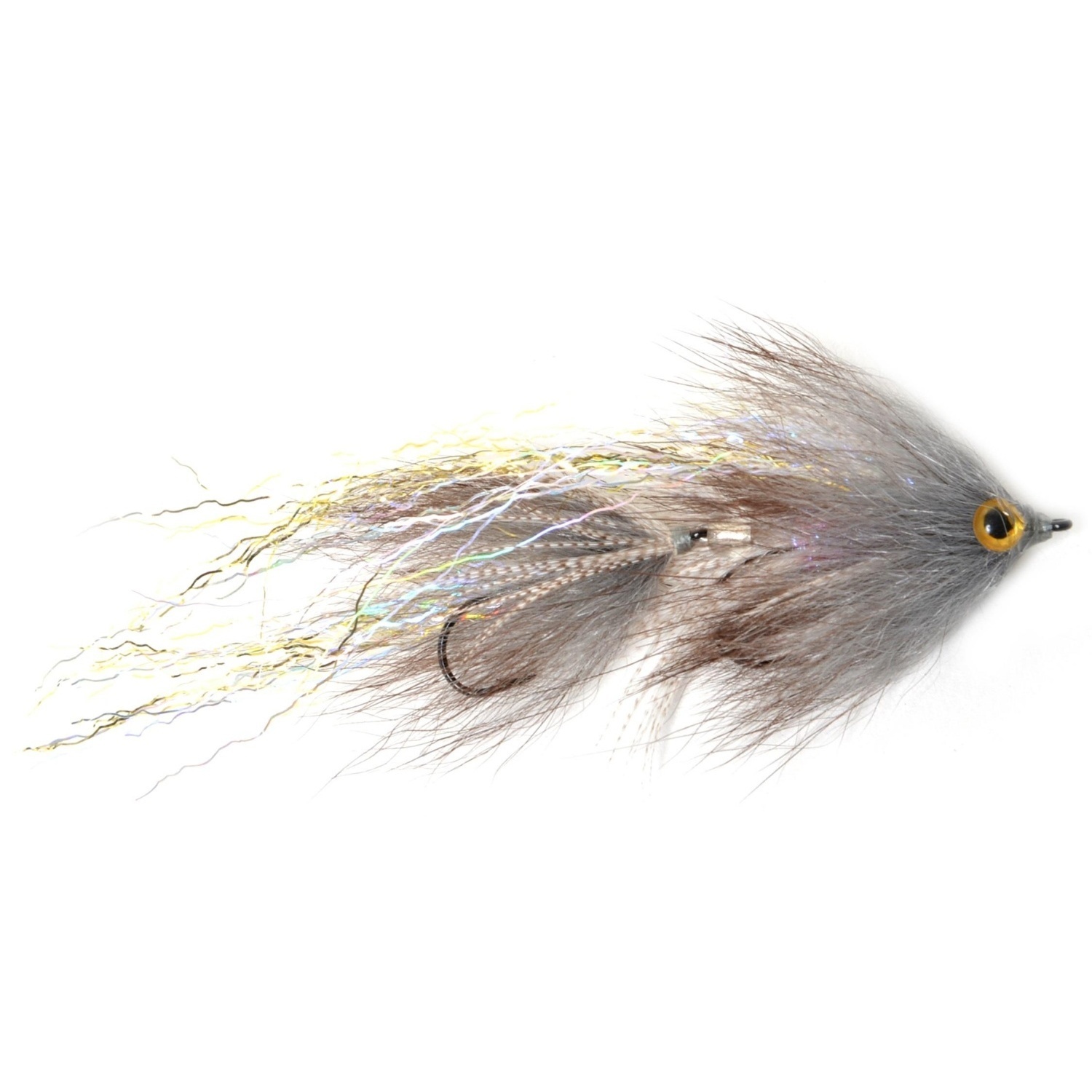 Umpqua Swim Coach Baby Craven Gray #4/6 in the group Lures / Flies / Streamers at Sportfiskeprylar.se (107330GL)
