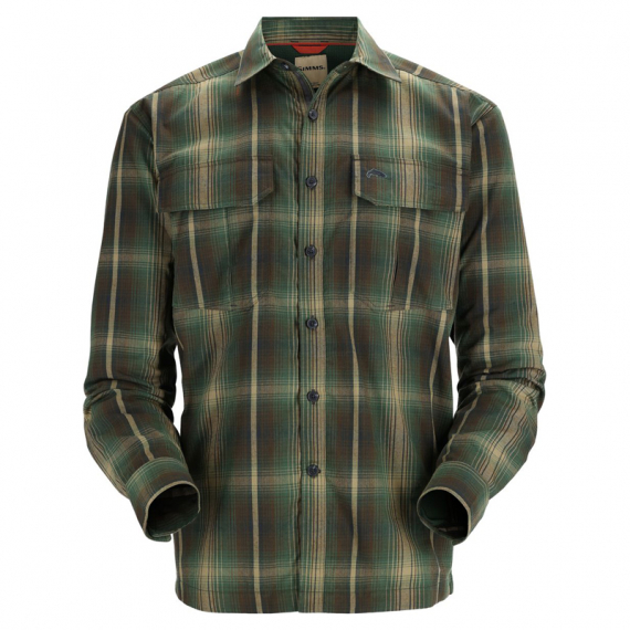 Simms Coldweather Shirt Forest Hickory Plaid in the group Clothes & Shoes / Clothing / Shirts at Sportfiskeprylar.se (10777-576-30r)