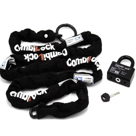 Combilock Chain With Solid Padlock in the group Marine Electronics & Boat / Boat Accessories / Trailer Accessories at Sportfiskeprylar.se (1080-18r)