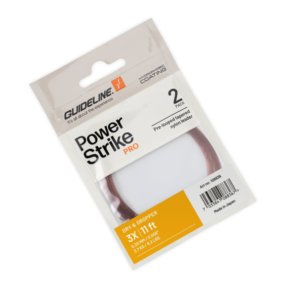 Guideline Dry & Dropper Leader 11\' 2-Pack in the group Hooks & Terminal Tackle / Leaders & Leader Materials / Ready Made Leaders / Tapered Leaders at Sportfiskeprylar.se (108836GLr)