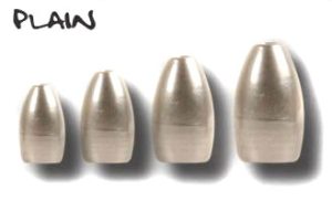 BFT Tungsten Bullet Weight, 5,3gr, plain - 4 pcs in the group Hooks & Terminal Tackle / Sinkers & Weights / Bullet Weights at Sportfiskeprylar.se (11-A316TWW-1)