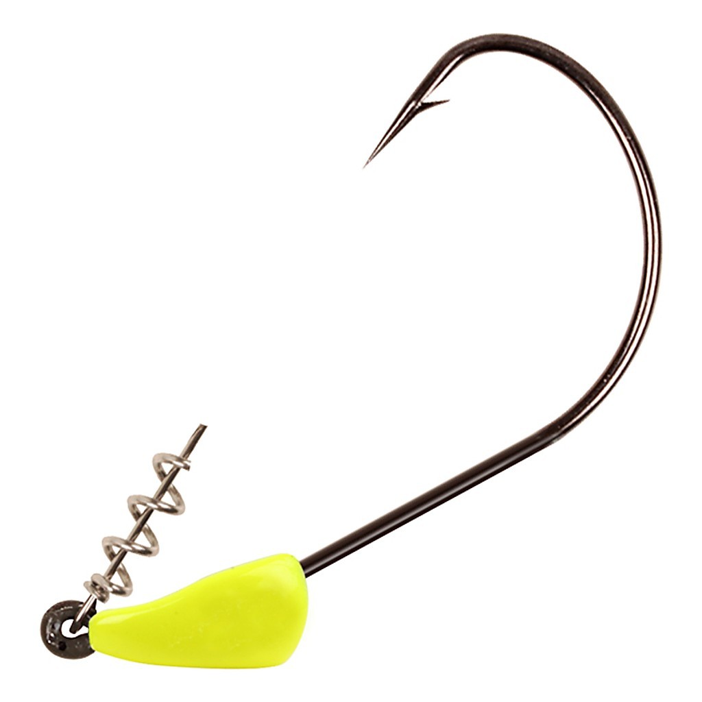 BFT Triple S Jighead Hot Yellow in the group Hooks & Terminal Tackle / Jig Heads / Offset Jig Heads at Sportfiskeprylar.se (11-FHS20Y-30r)