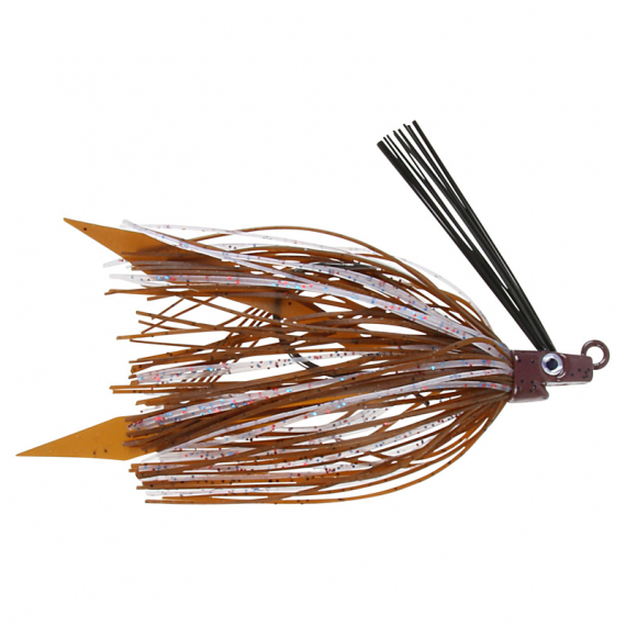 Pig Digger Swim Jig 16g - Motoroil Pepper in the group Lures / Jigs at Sportfiskeprylar.se (11-SD15-MOP)