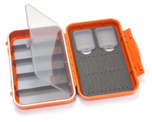 C&F Medium 2-Row WP Tube Fly Case w 5 Comp (CF-2405H) Burnt Orange in the group Storage / Tackle Boxes / Flyboxes at Sportfiskeprylar.se (1100183)