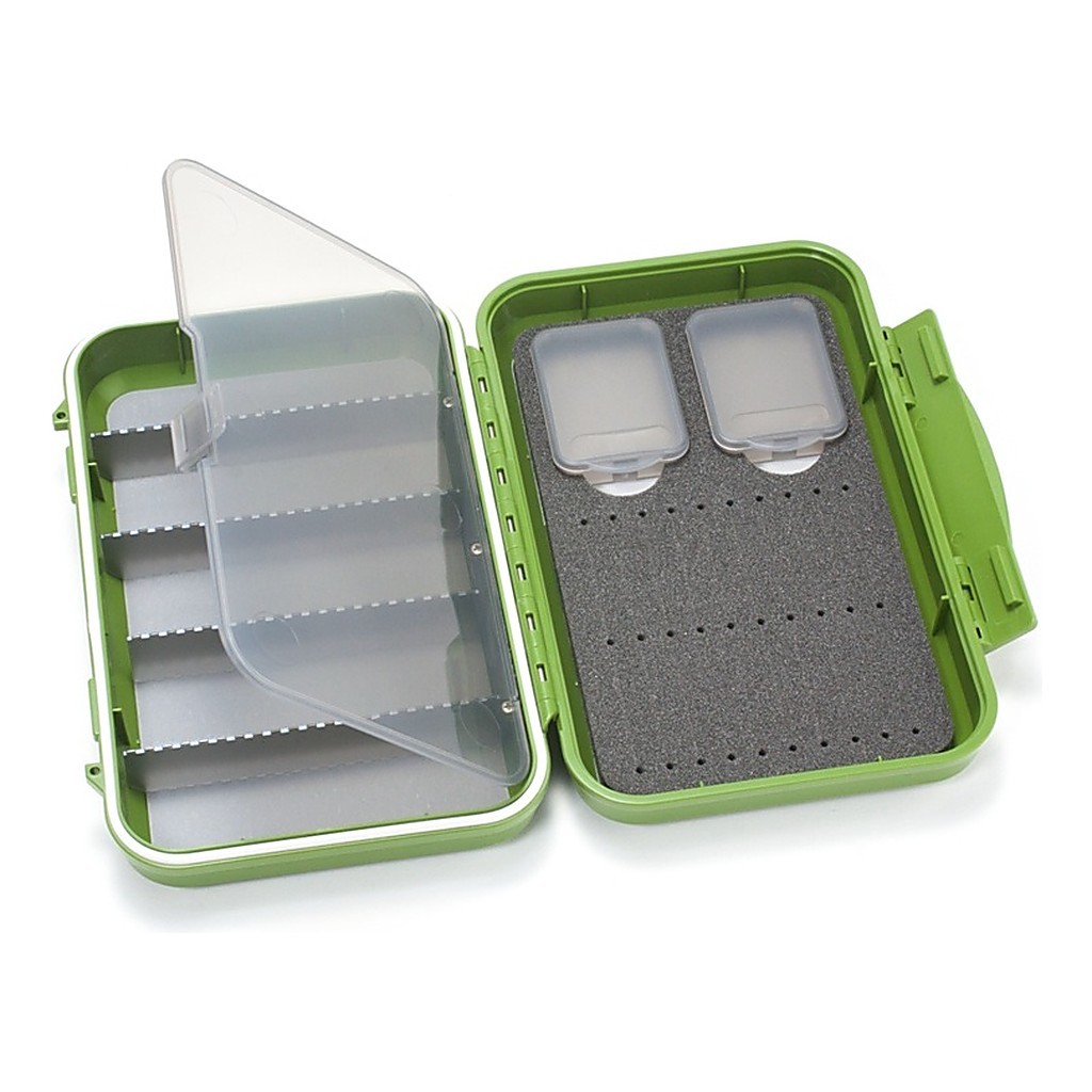 C&F Design Medium 2-Row WP Tube Fly Case w 5 Comp (CF-2405H) Olive in the group Storage / Tackle Boxes / Flyboxes at Sportfiskeprylar.se (1100184)