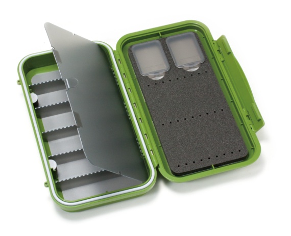 C&F Design Large 3-Row WP Tube Fly Case w 6 Comp (CF-3406H) Olive in the group Storage / Tackle Boxes / Flyboxes at Sportfiskeprylar.se (1100220)