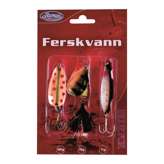 Blue Fox Sluksett Ferskvann 3-Pack in the group Lures / Spoons at Sportfiskeprylar.se (110392NO)